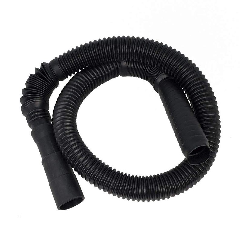 Raven Washing Machine Drain Hoseâ€¯- Semi-rigid Sections Allow Hose to Bend (4â€¯feet collapsed)â€¯ - Image 1